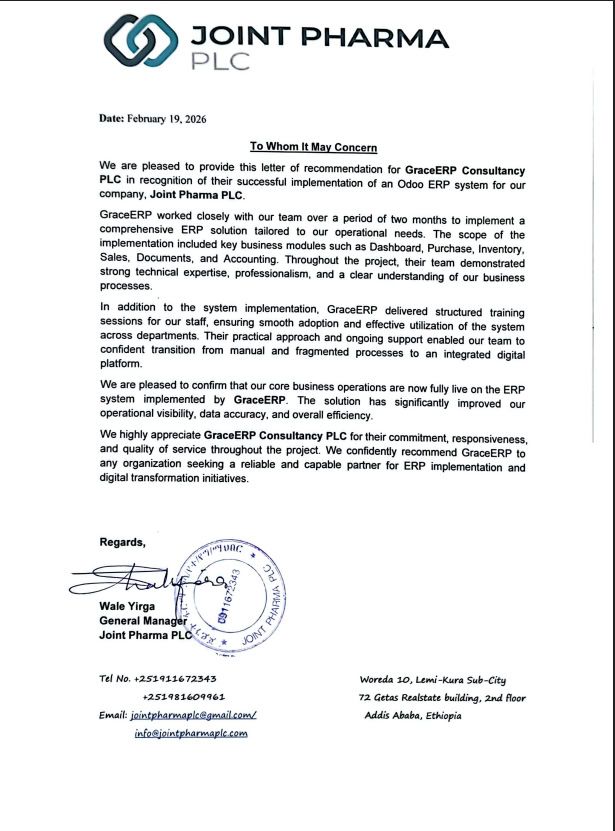 Joint Pharmaceuticals PLC